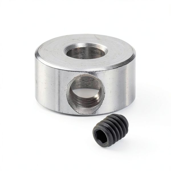 uxcell 10pcs Set Screw Shaft Collars 8mm OD 4mm Width Nickel Steel-4