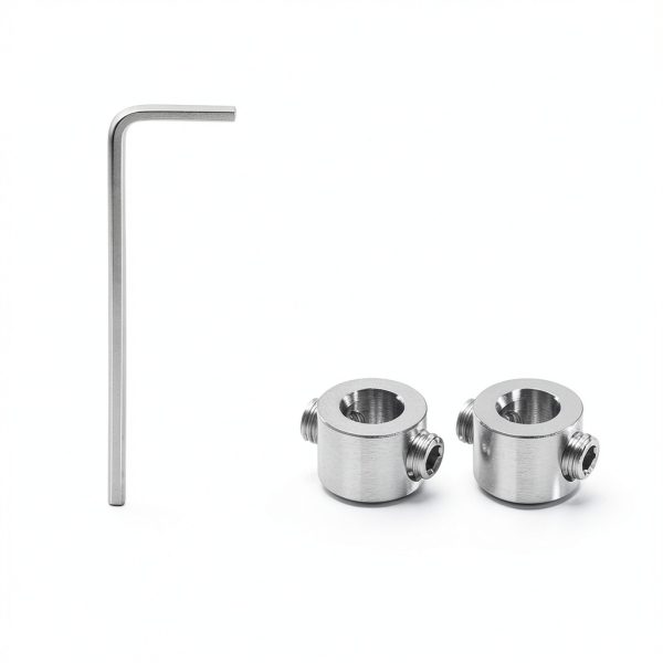 4mm Drill Stop Collar - HARFINGTON Steel Depth Ring with Hex Wrench-2
