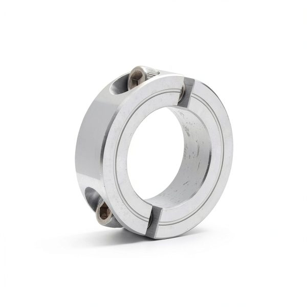 uxcell Double Split Clamp-On Shaft Collar 1-1/8" 1-7/8" OD Aluminum-2