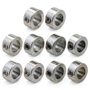 uxcell 10 piece set screw shaft collars for 8mm shafts 14mm OD Black-0