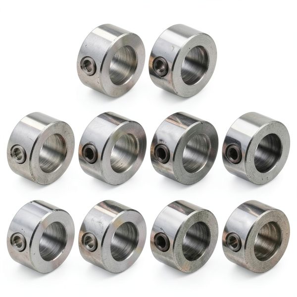 uxcell 10 piece set screw shaft collars for 8mm shafts 14mm OD Black-0